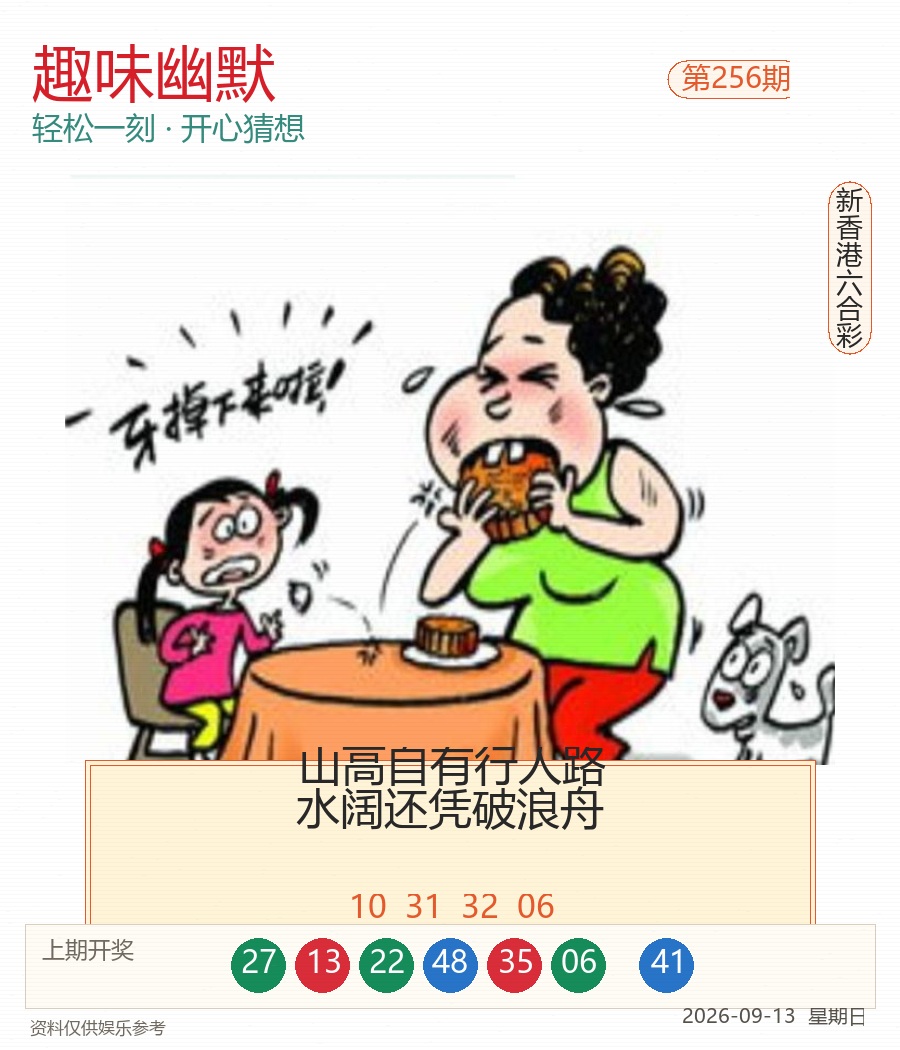 第2026256期趣味幽默
