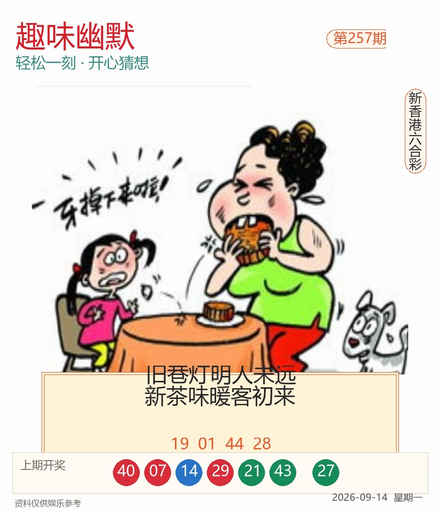 第2026257期趣味幽默