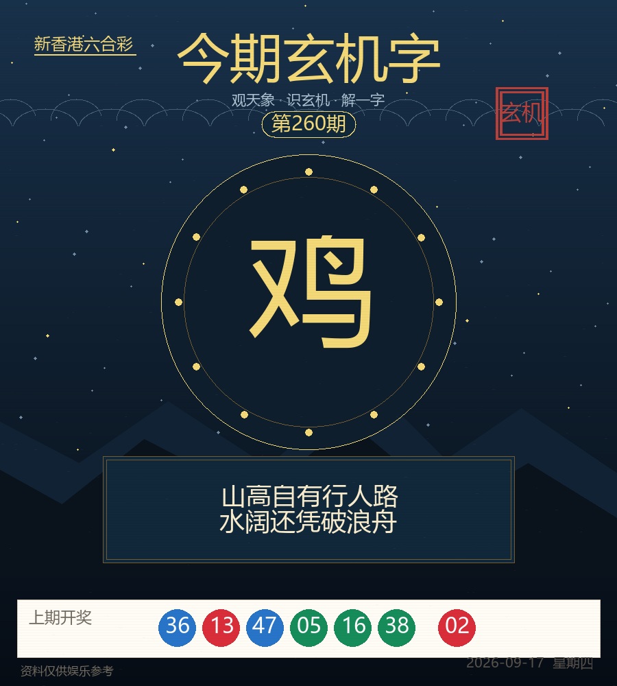 今期玄机字