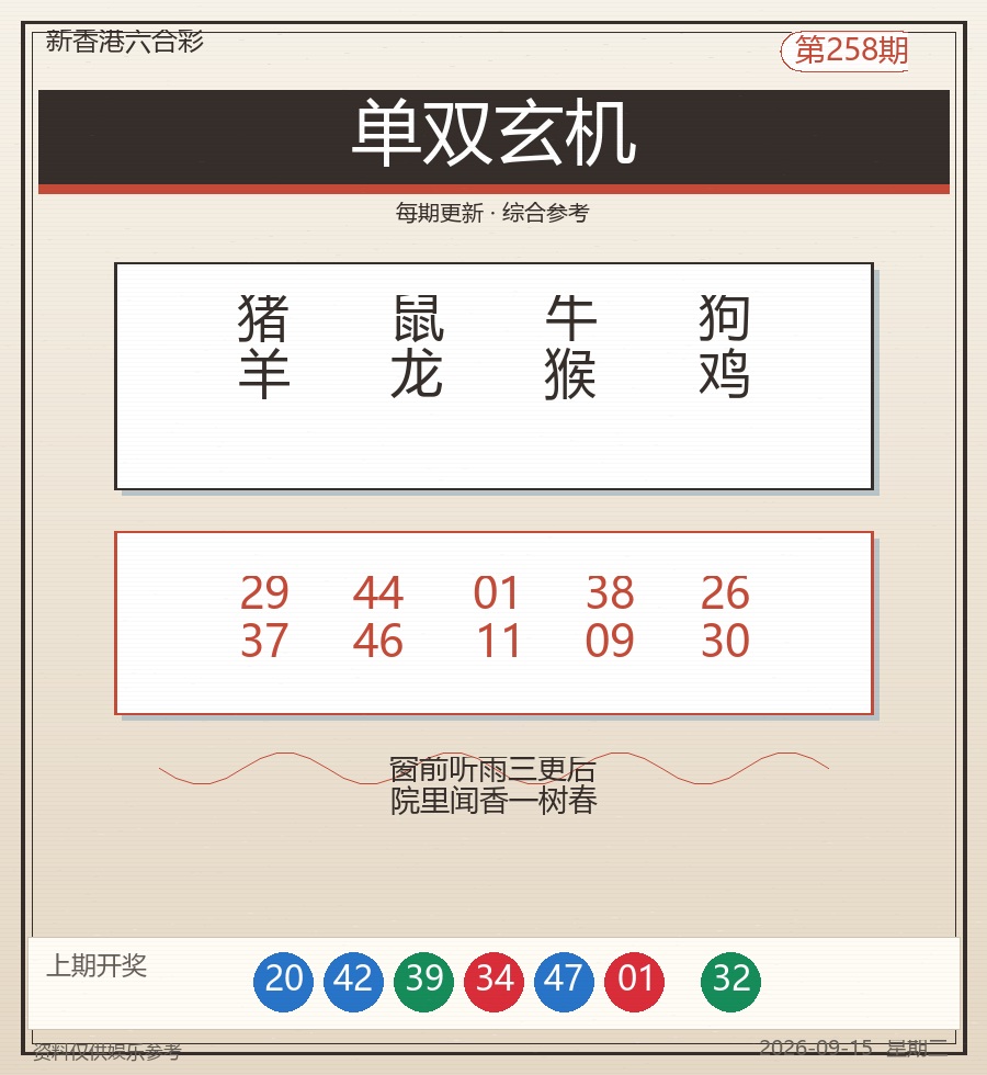 单双玄机