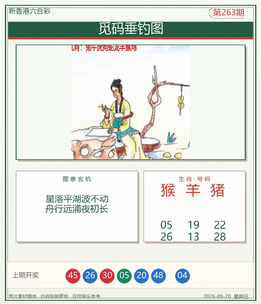 觅码垂钓图
