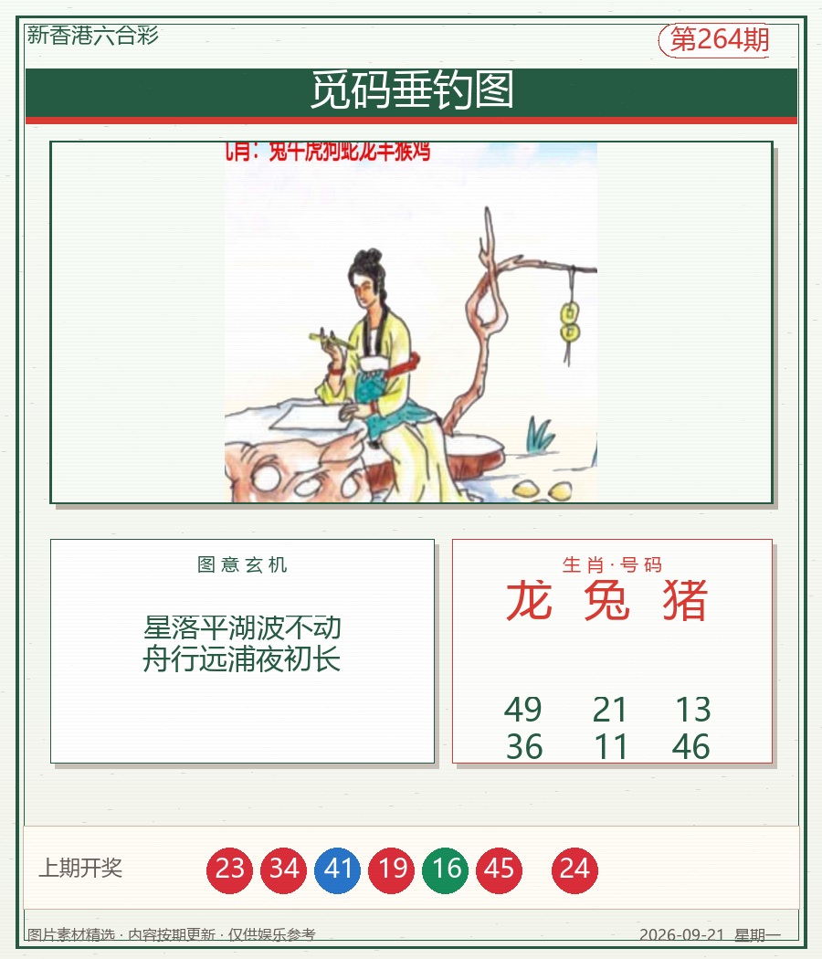 觅码垂钓图