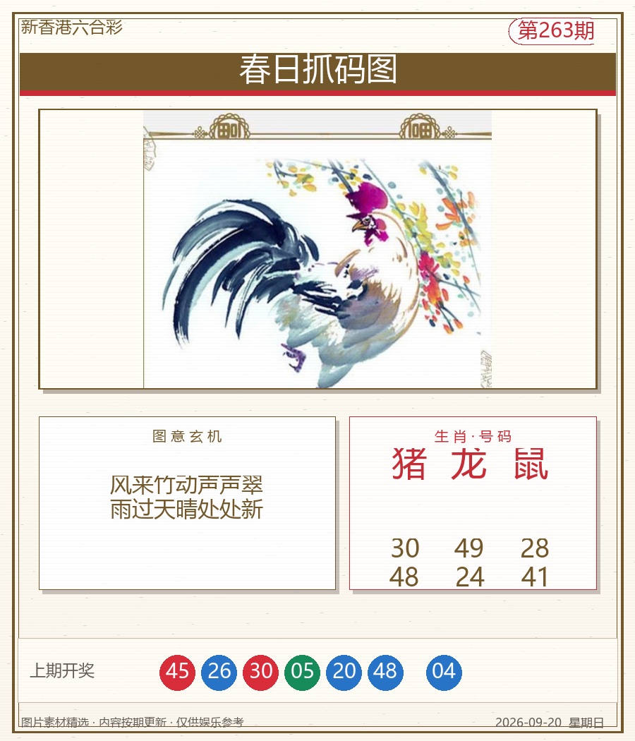 春日抓码图