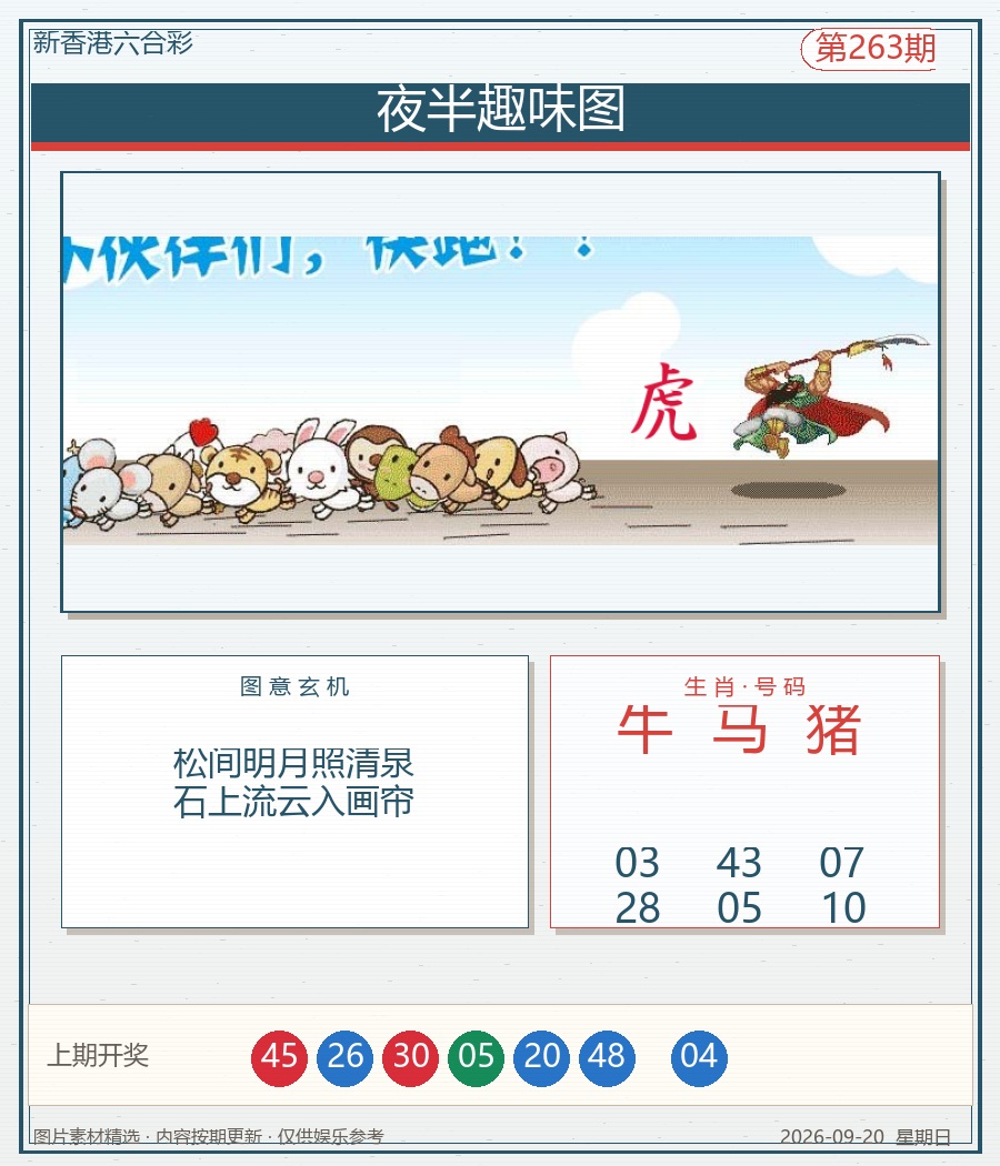夜半趣味图