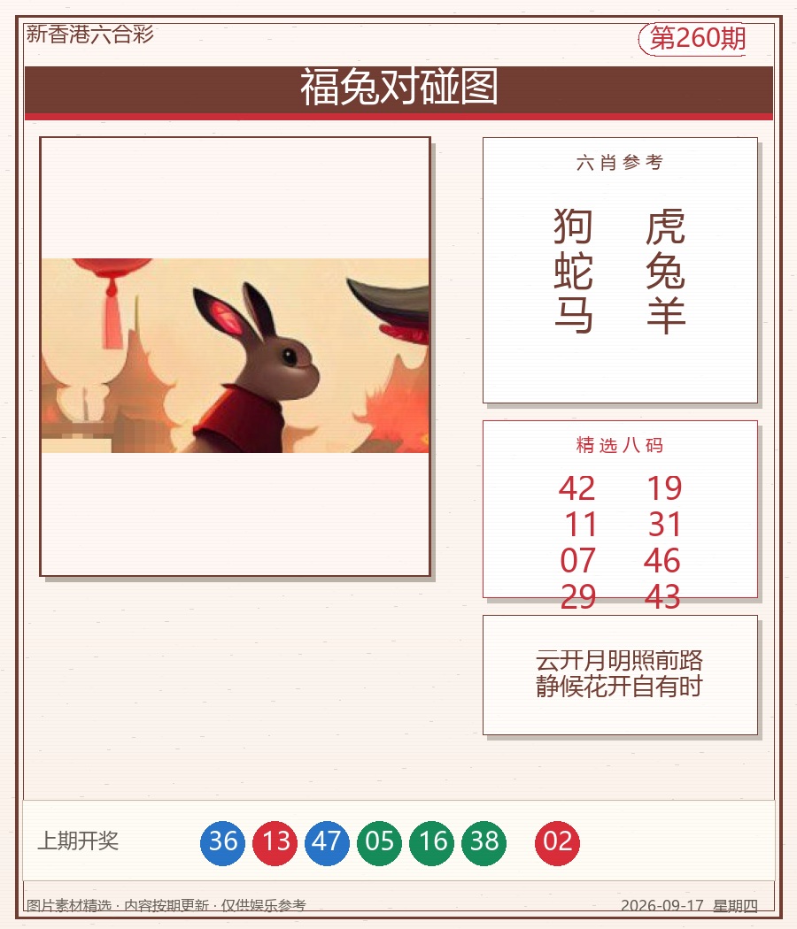 福兔对碰图