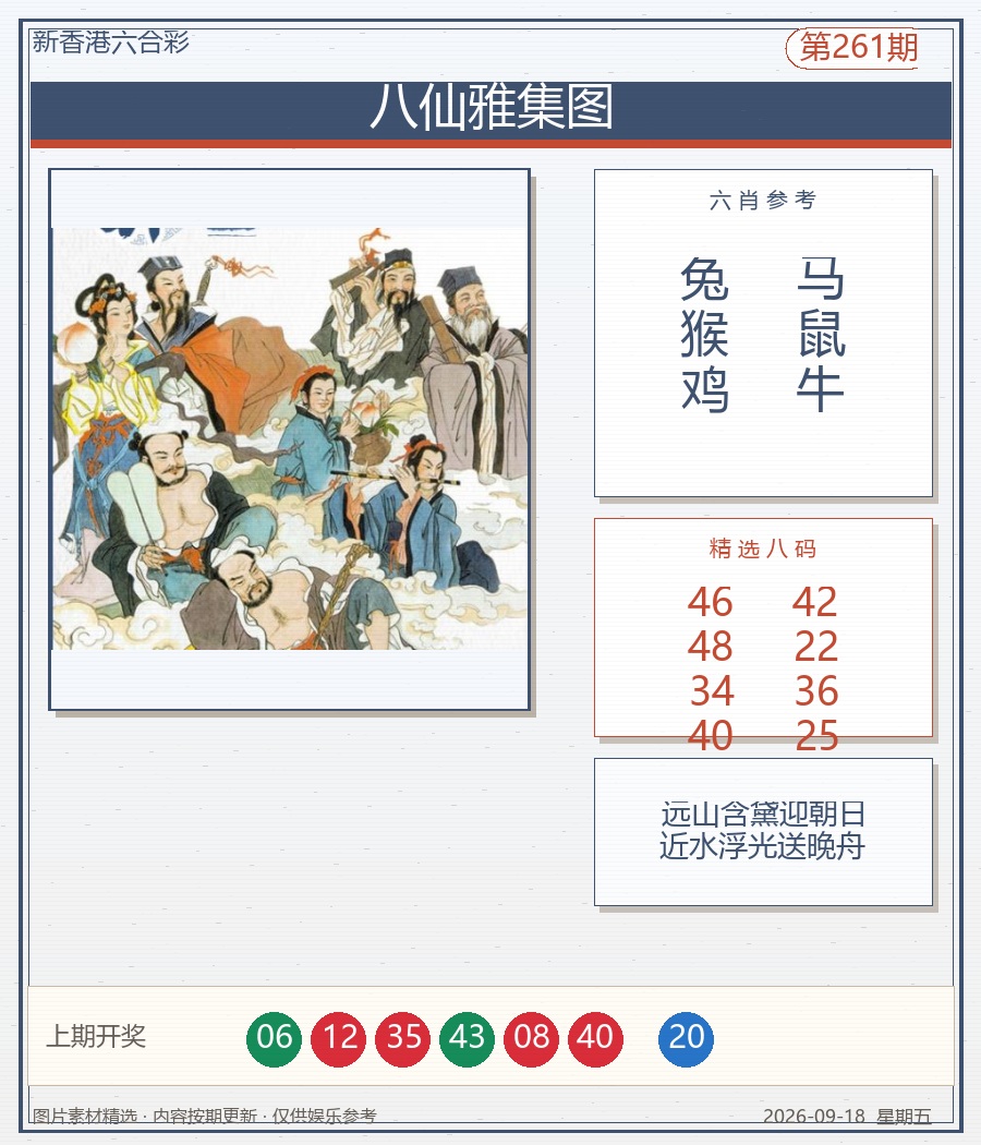 八仙雅集图