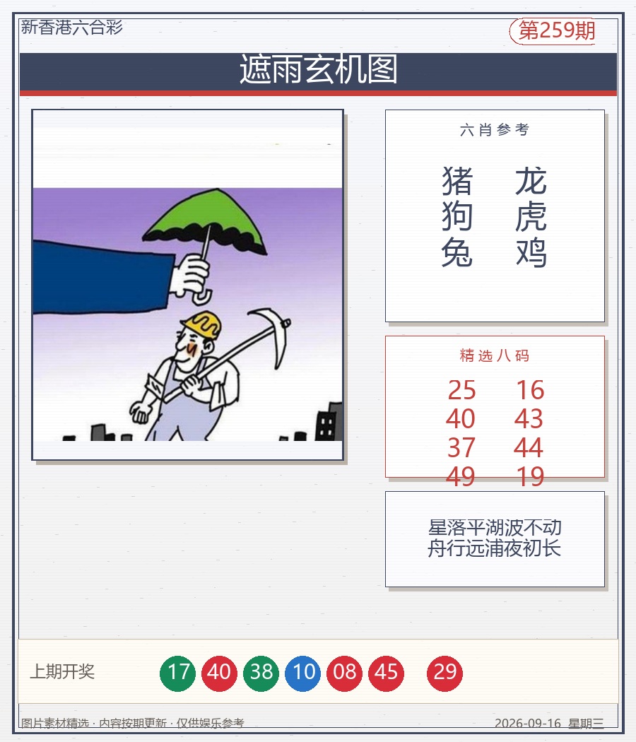 遮雨玄机图
