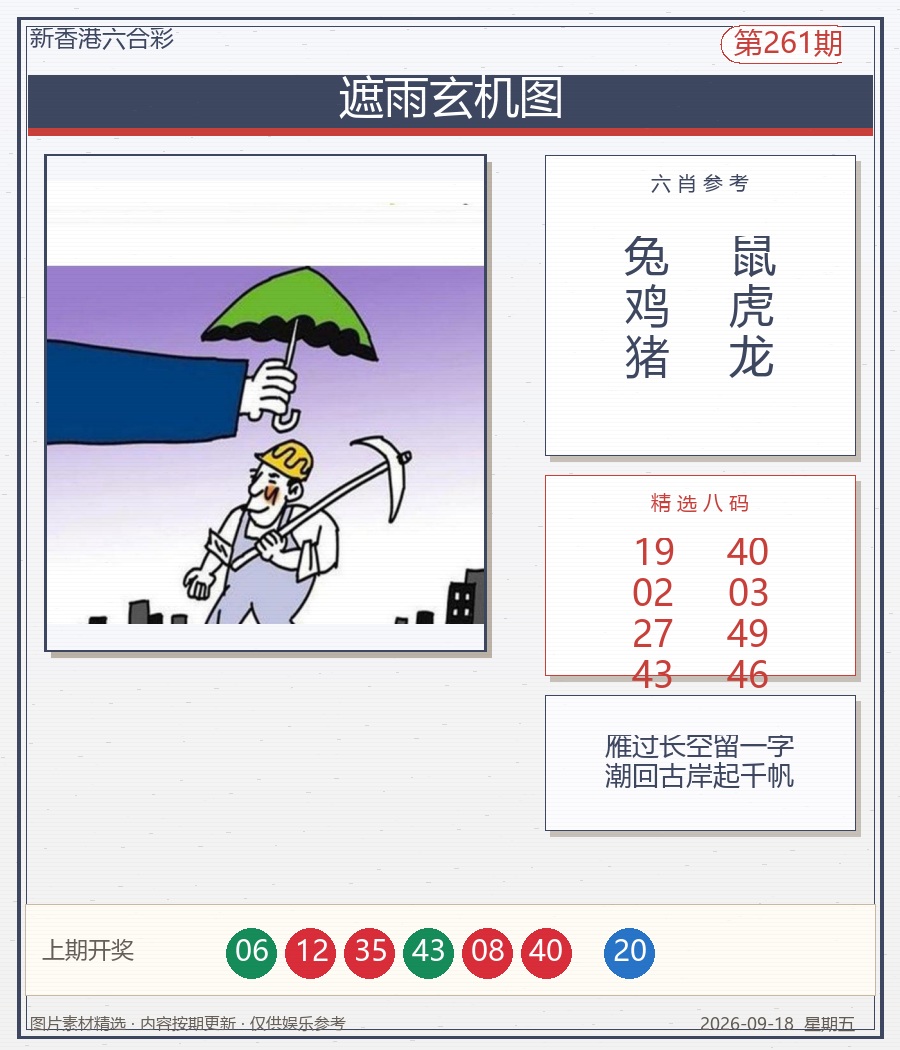 遮雨玄机图