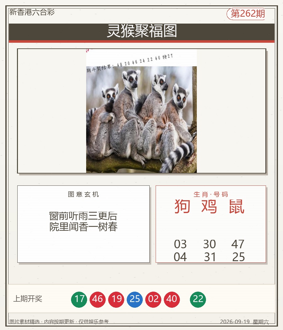 灵猴聚福图
