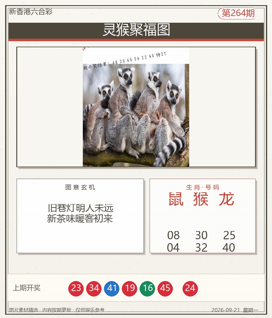 灵猴聚福图