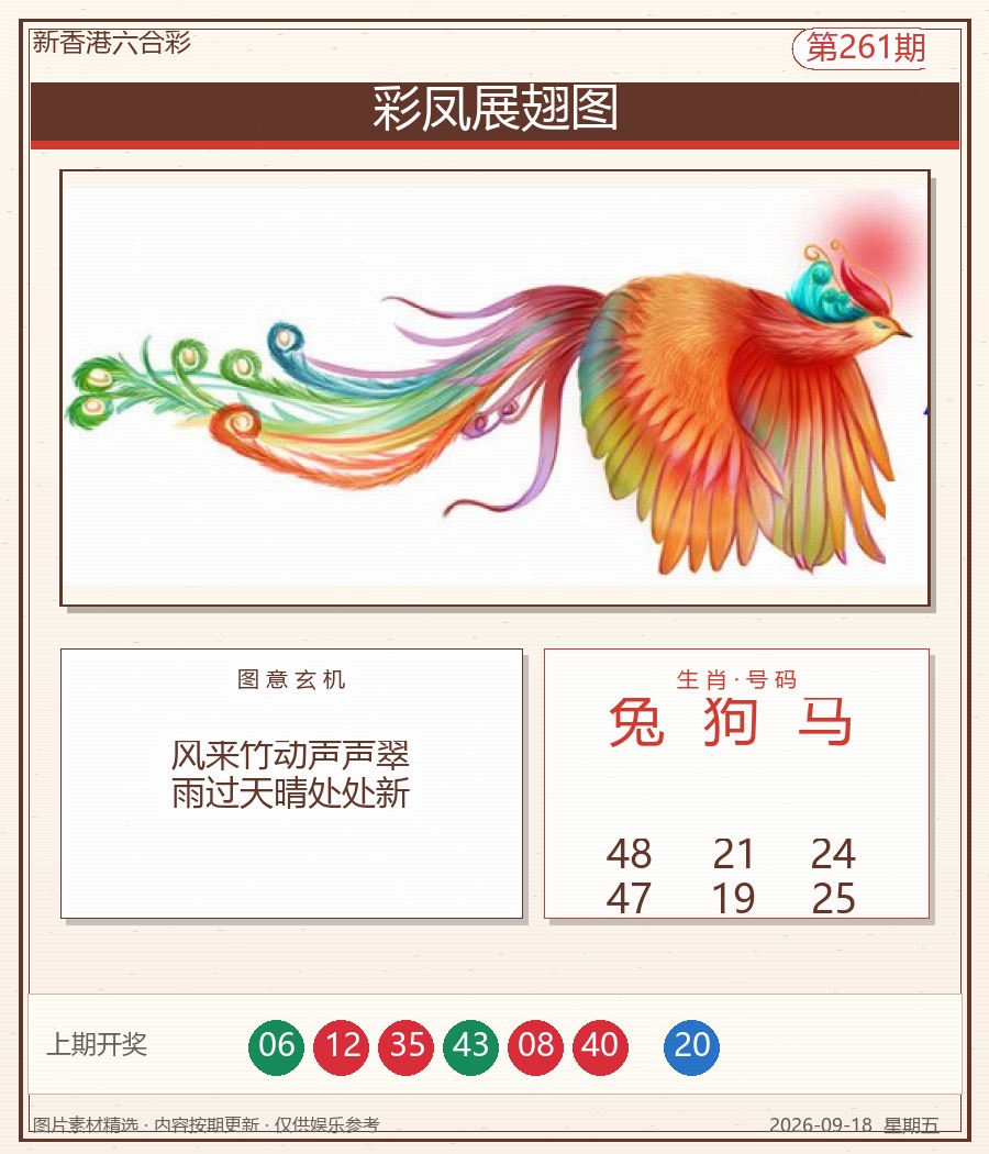 彩凤展翅图