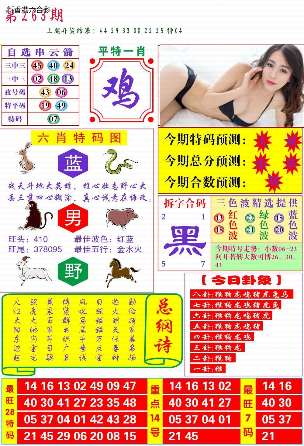 第2026265期精选图库 1264