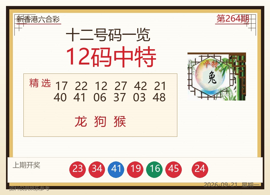 12码中特